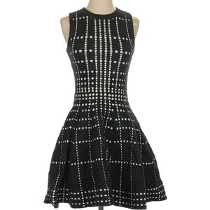 Topshop sleeveless flared dress
